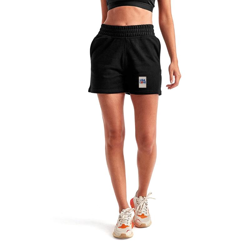 USA Love Heart Graphic Design