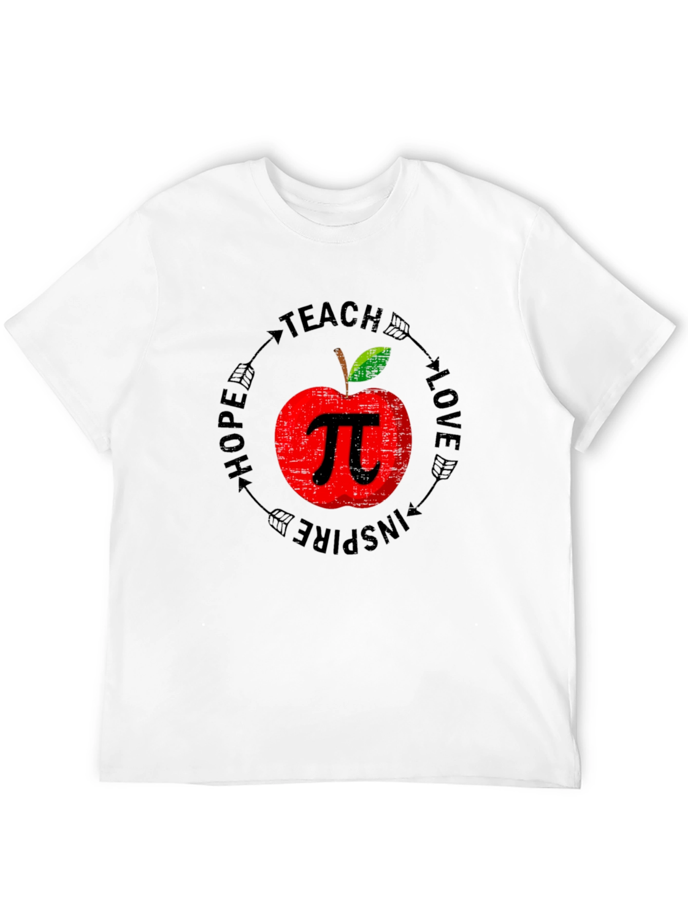 Teacher Apple Pi Graphic Tee
