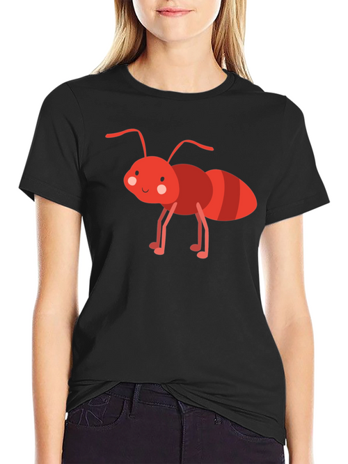 Ant Cartoon Graphic T-Shirt