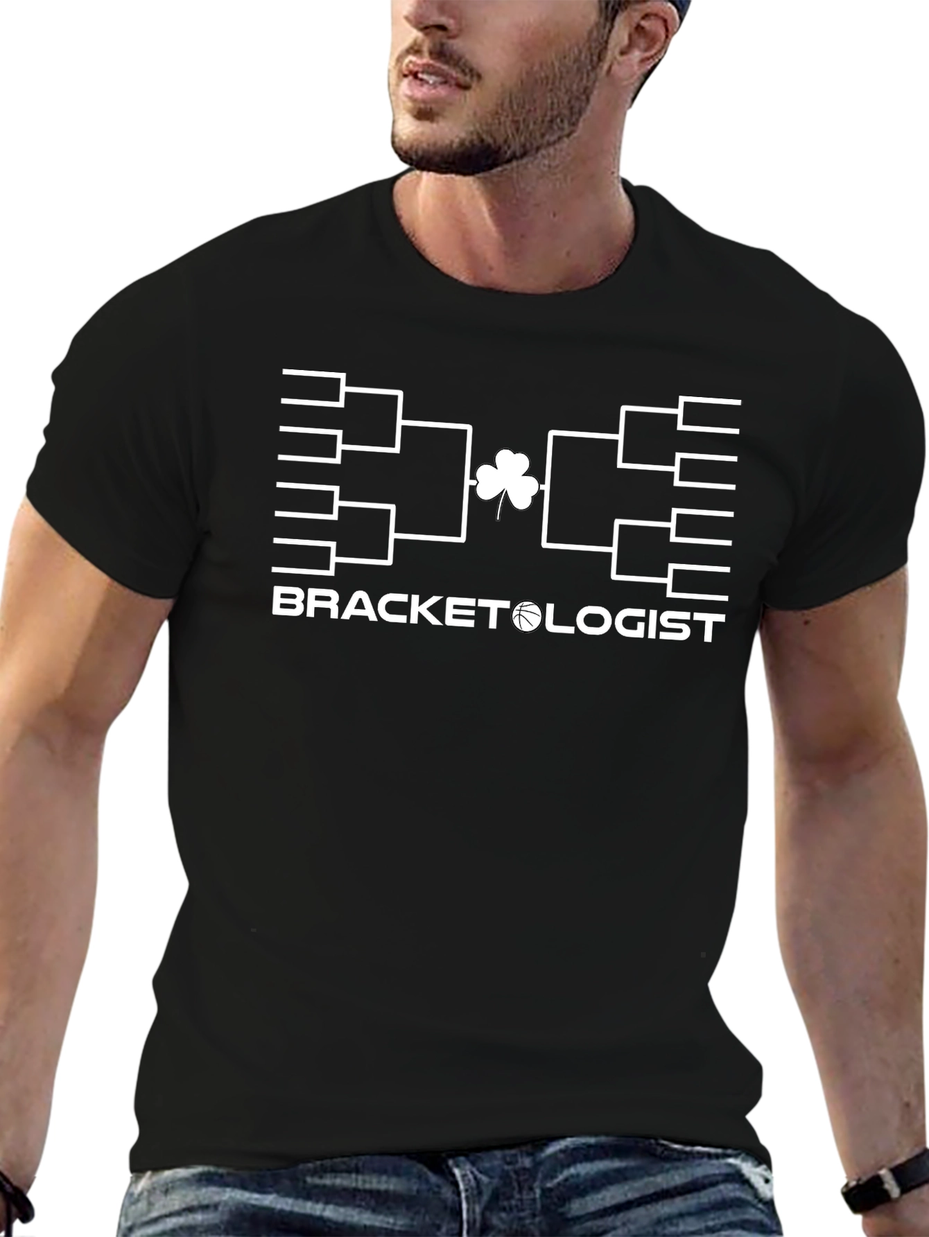 Bracketologist Graphic T-Shirt - March Madness Style