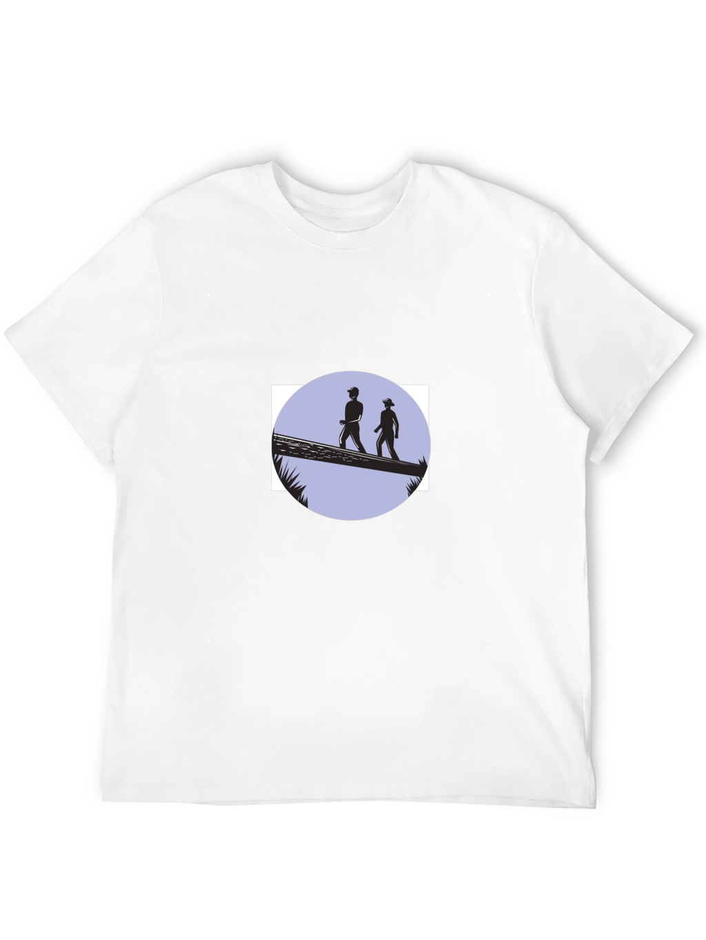 Adventure Seeker Tee - Black Cotton Graphic T-Shirt