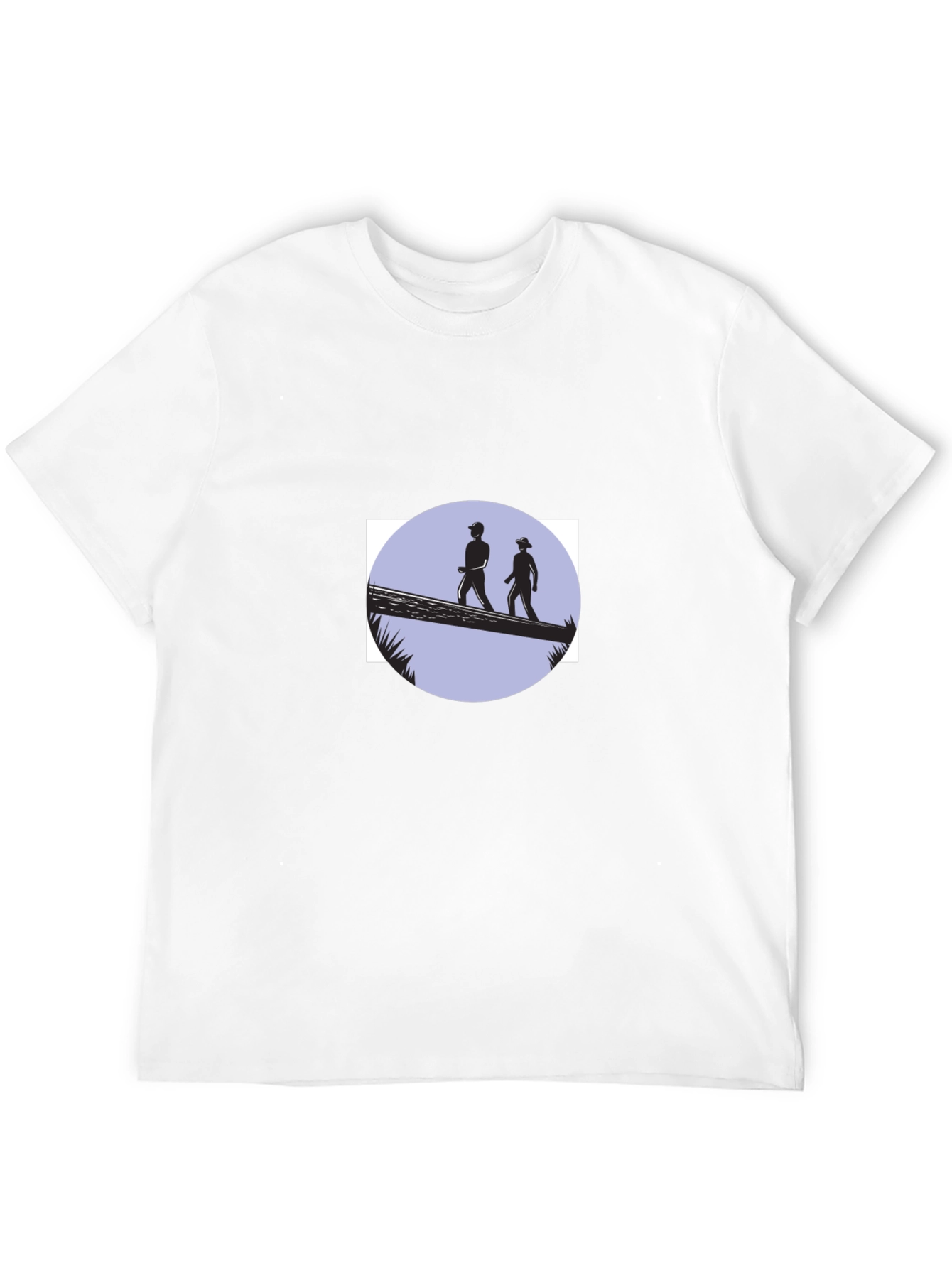 Adventure Seeker Tee - Black Cotton Graphic T-Shirt