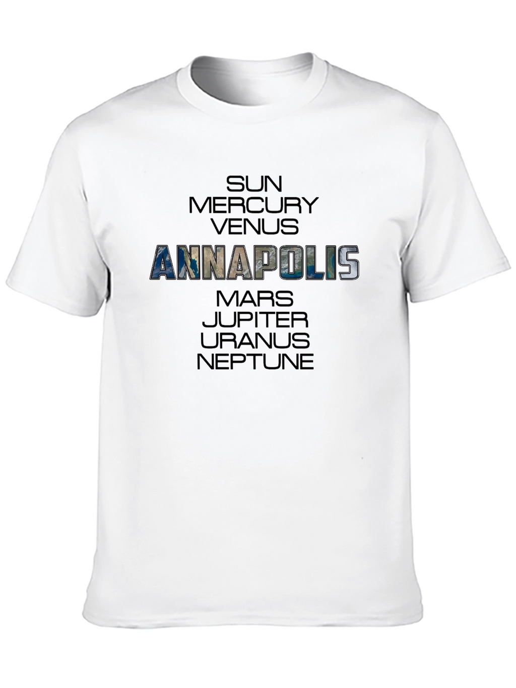 Annapolis Planets Graphic T-Shirt