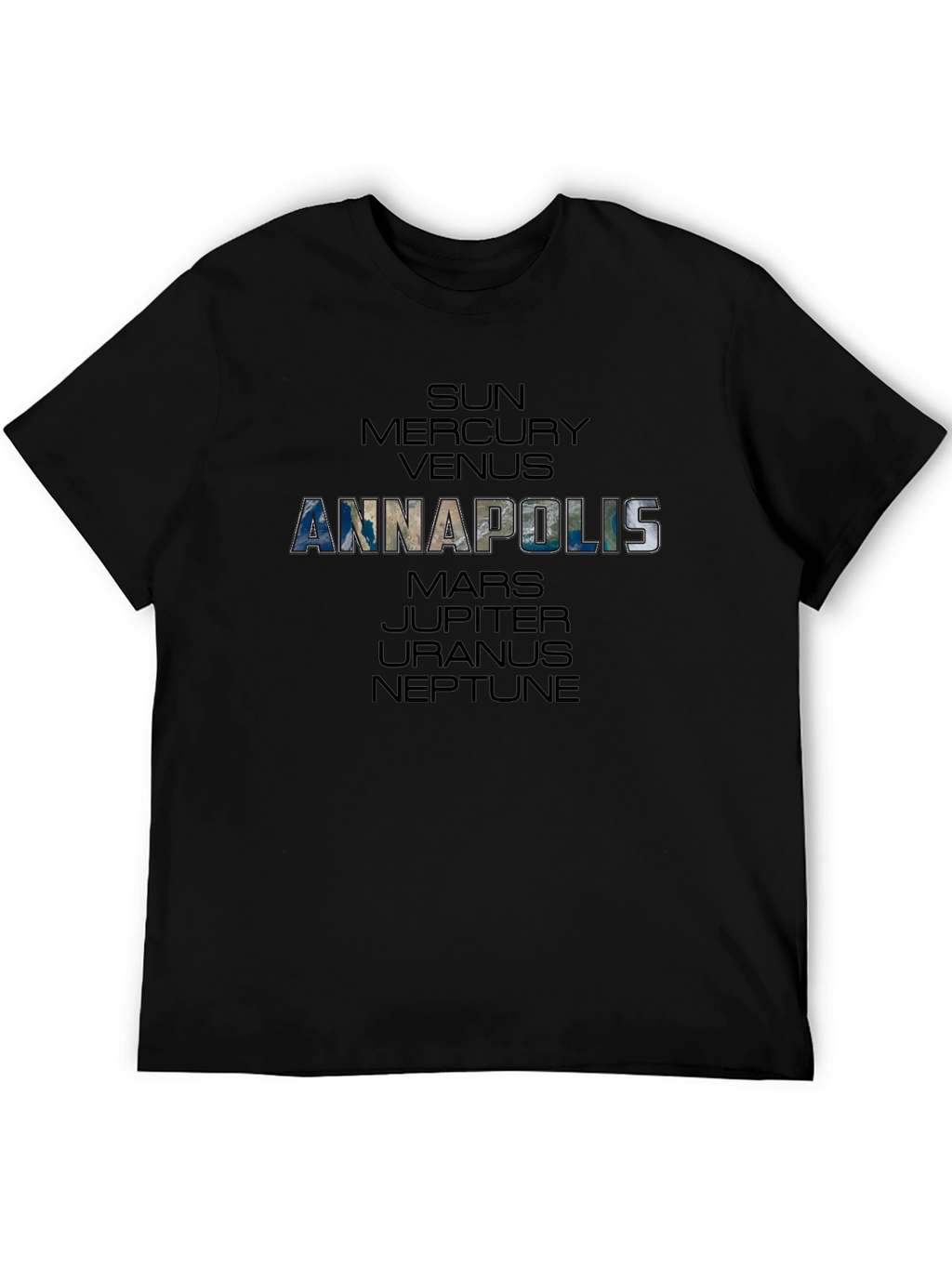 Annapolis Planets Graphic T-Shirt