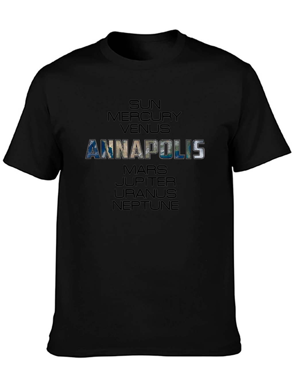 Annapolis Planets Graphic T-Shirt