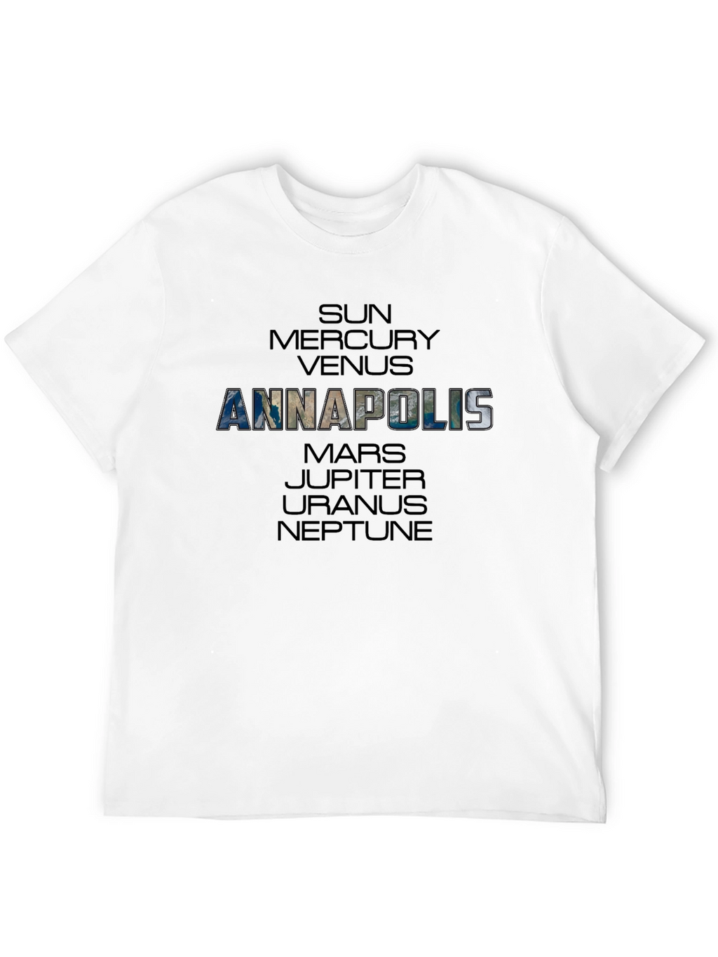 Annapolis Planets Graphic T-Shirt