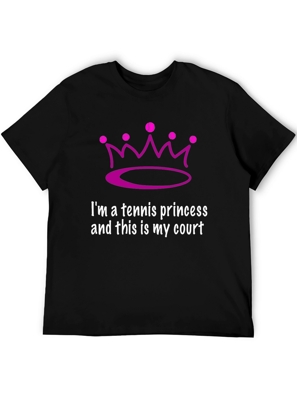Tennis Princess T-Shirt - Court Queen Tee