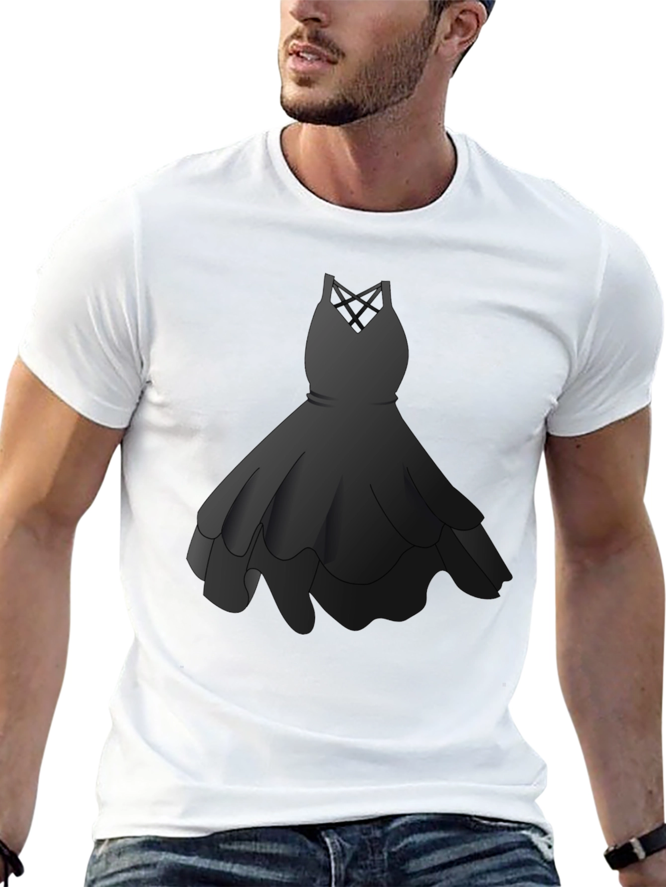 Graphic Tee - Little Black Dress Design