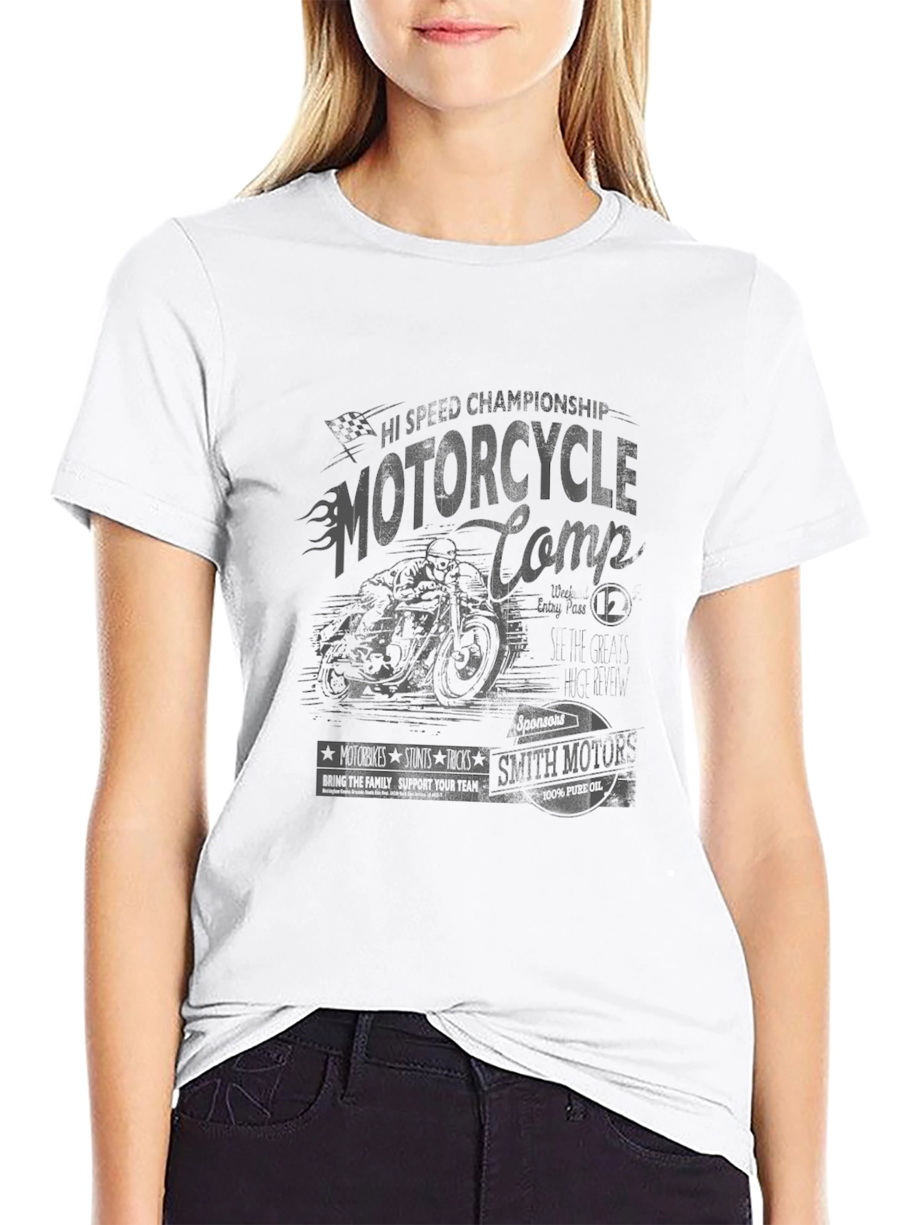 Retro Graphic Tee - Mens Black T-Shirt