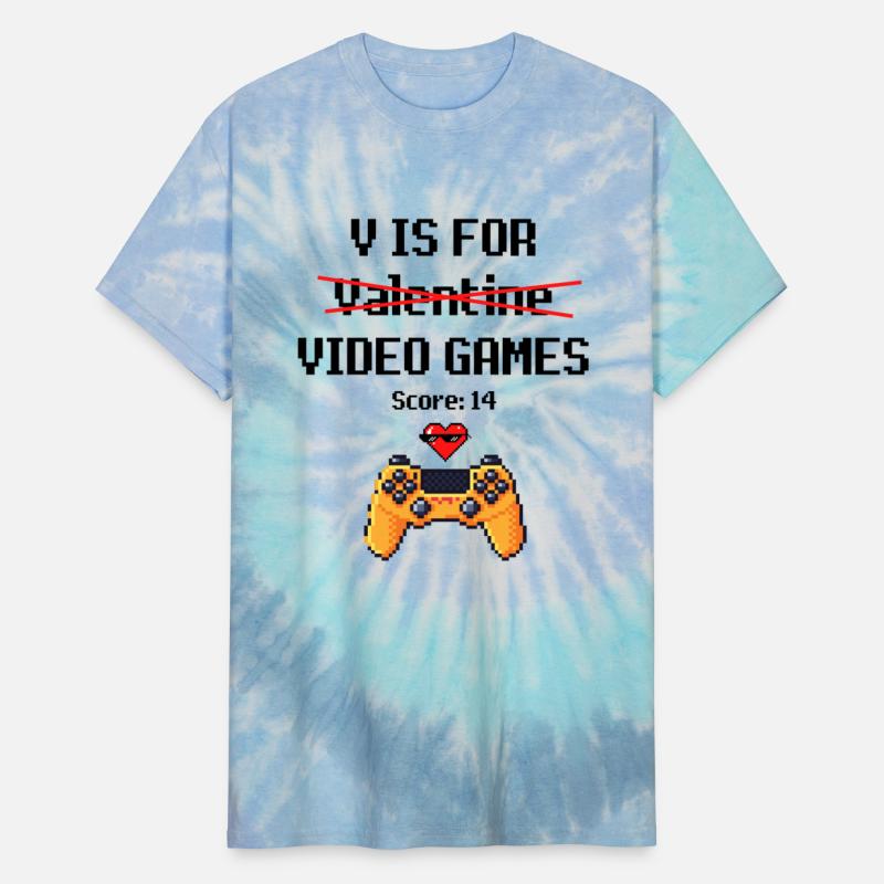 V Is For Video Games - Gamer & Valentine
