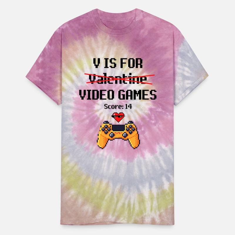 V Is For Video Games - Gamer & Valentine