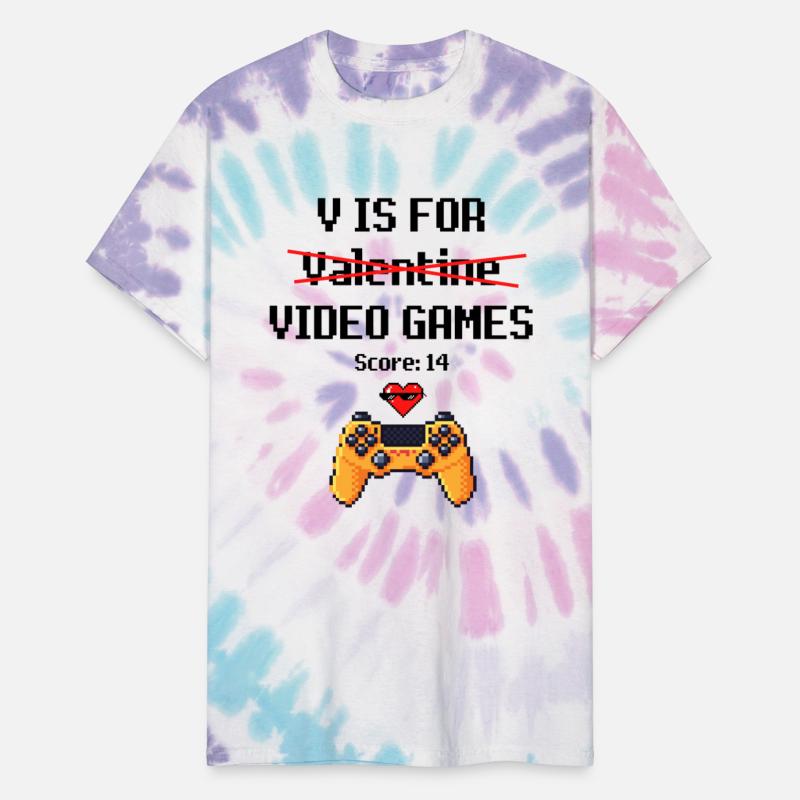 V Is For Video Games - Gamer & Valentine