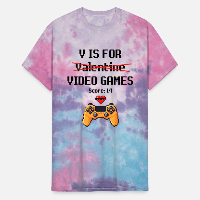 V Is For Video Games - Gamer & Valentine