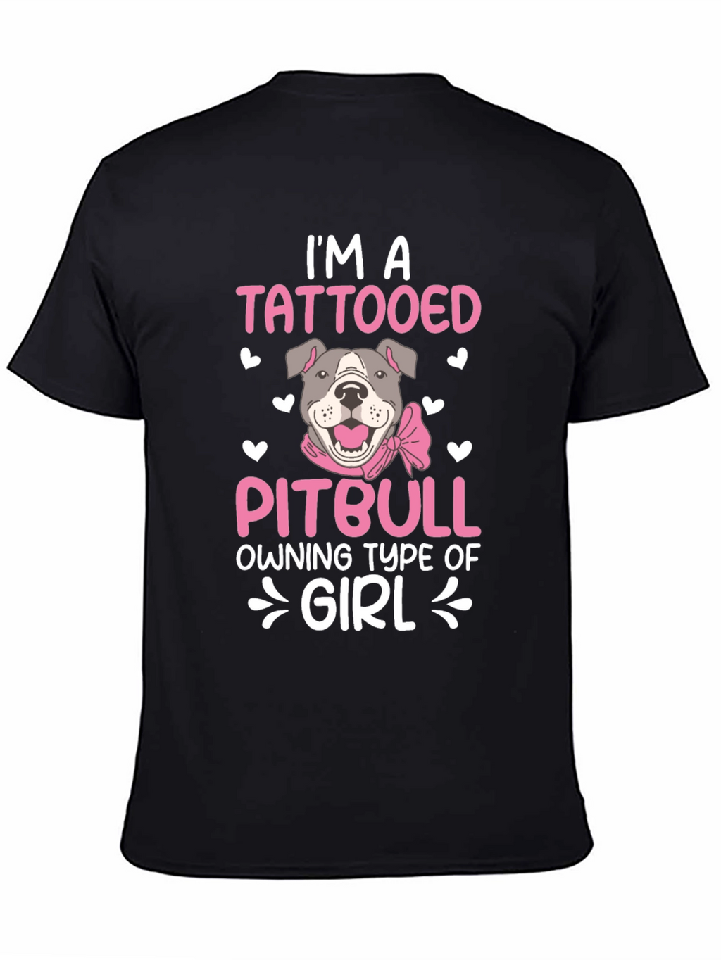 Tattooed Pitbull Girl T-Shirt