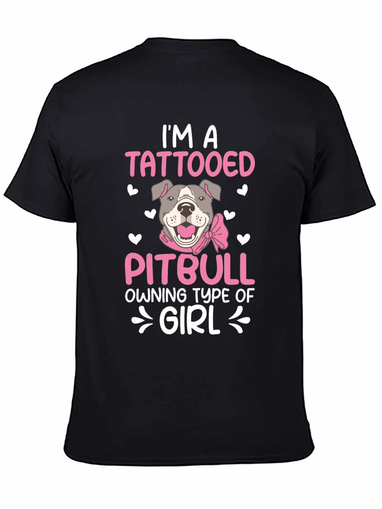 Tattooed Pitbull Girl T-Shirt