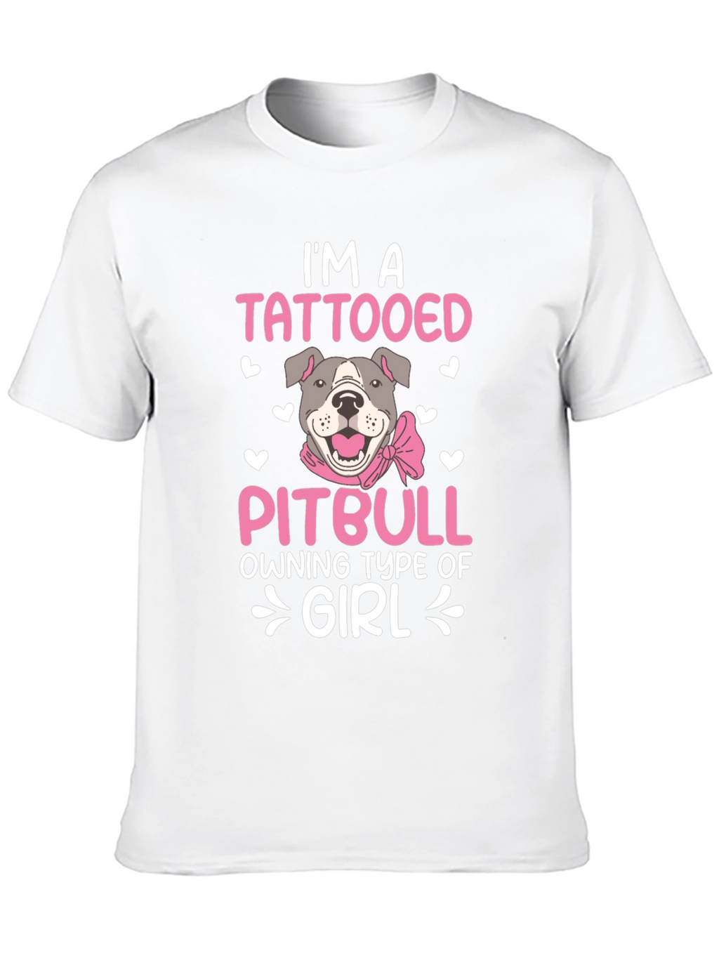 Tattooed Pitbull Girl T-Shirt