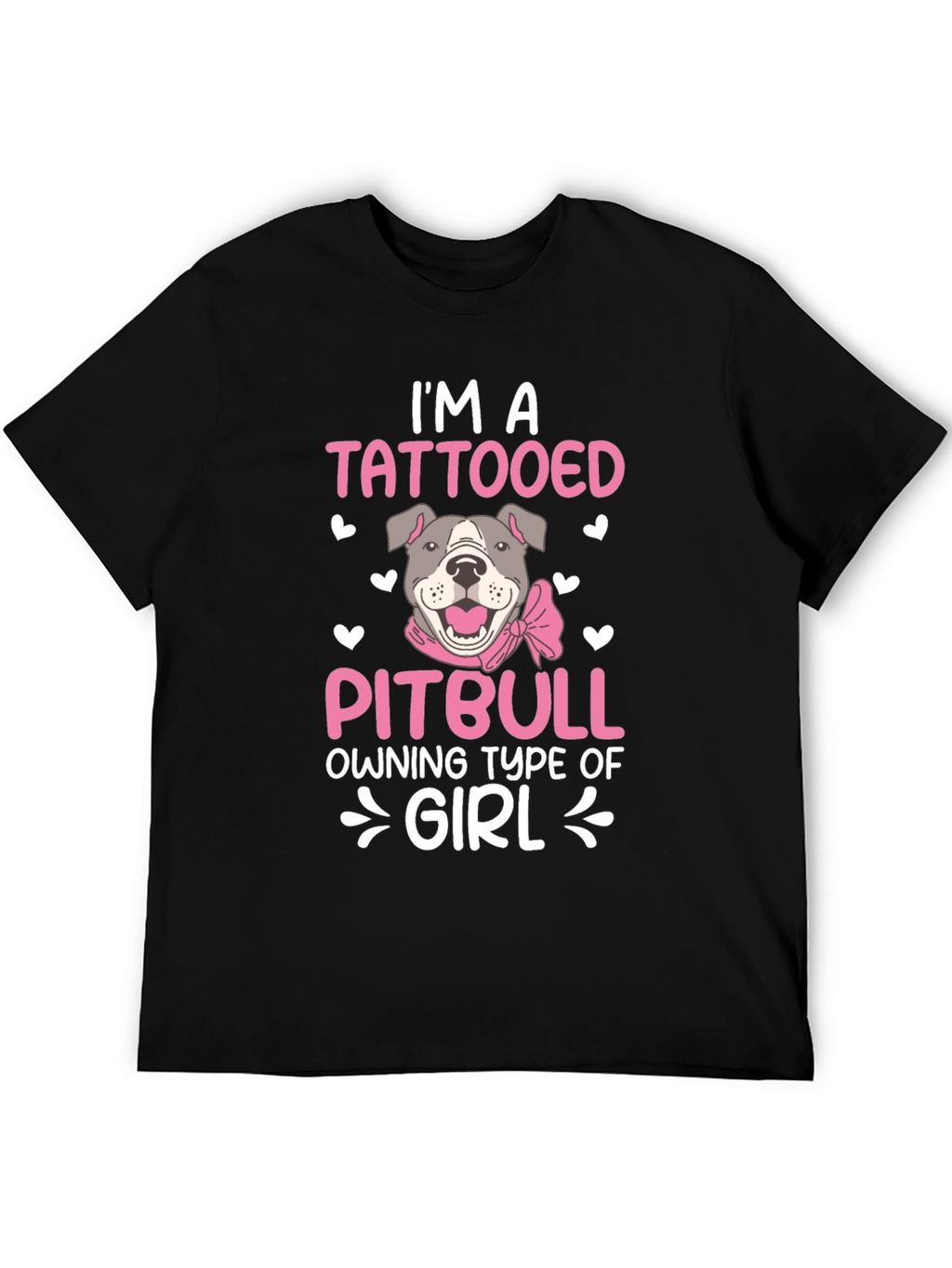 Tattooed Pitbull Girl T-Shirt