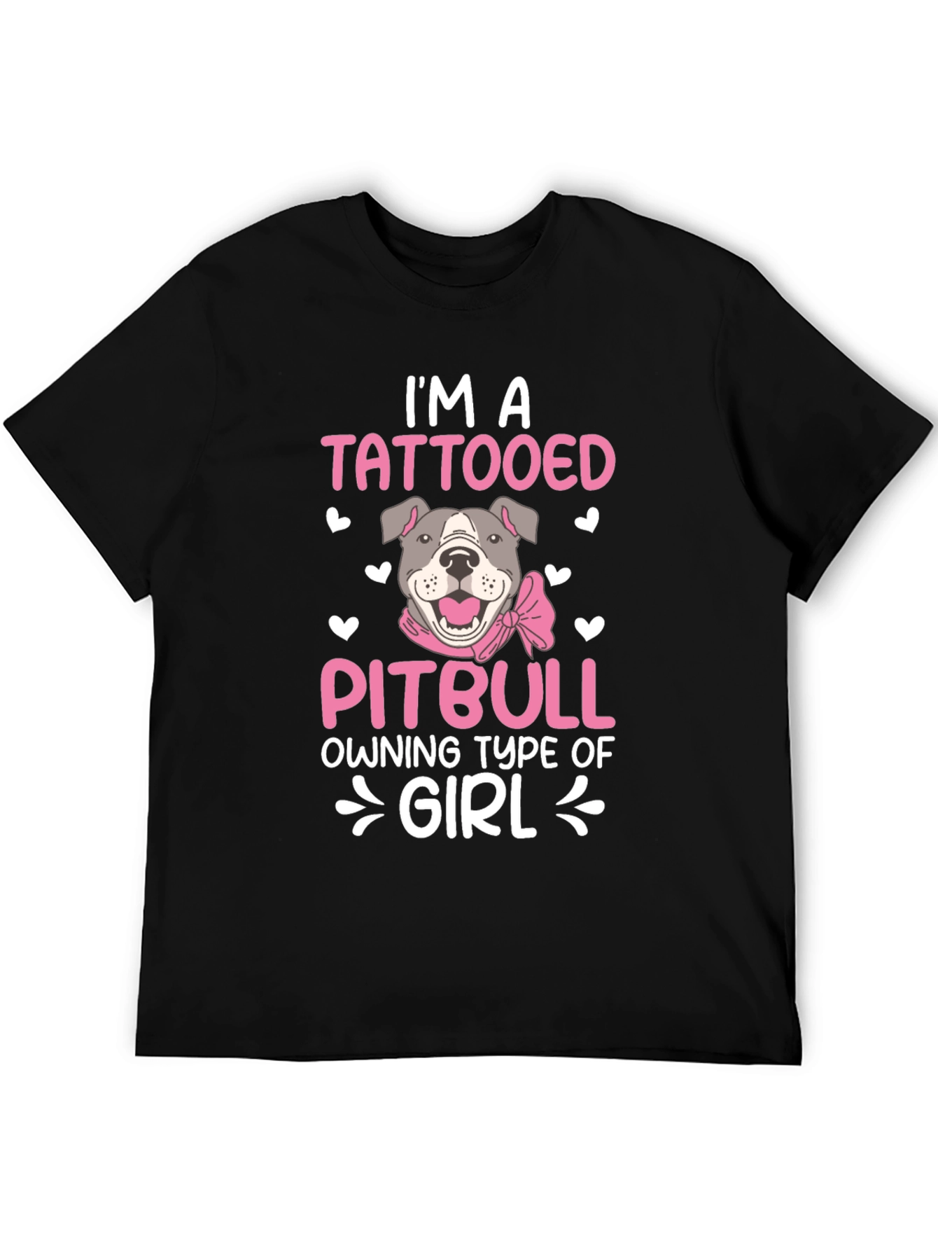 Tattooed Pitbull Girl T-Shirt