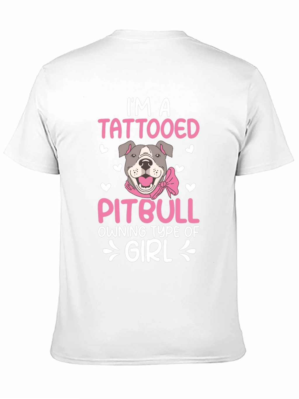 Tattooed Pitbull Girl T-Shirt