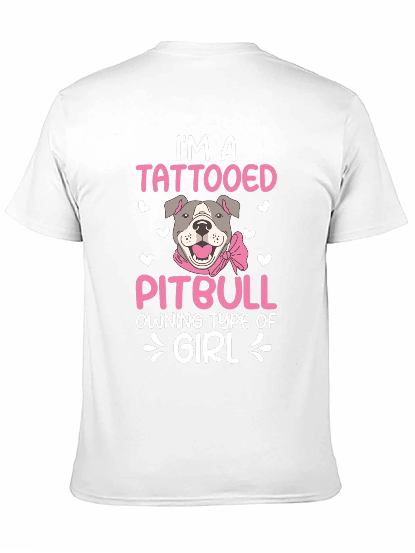 Tattooed Pitbull Girl T-Shirt