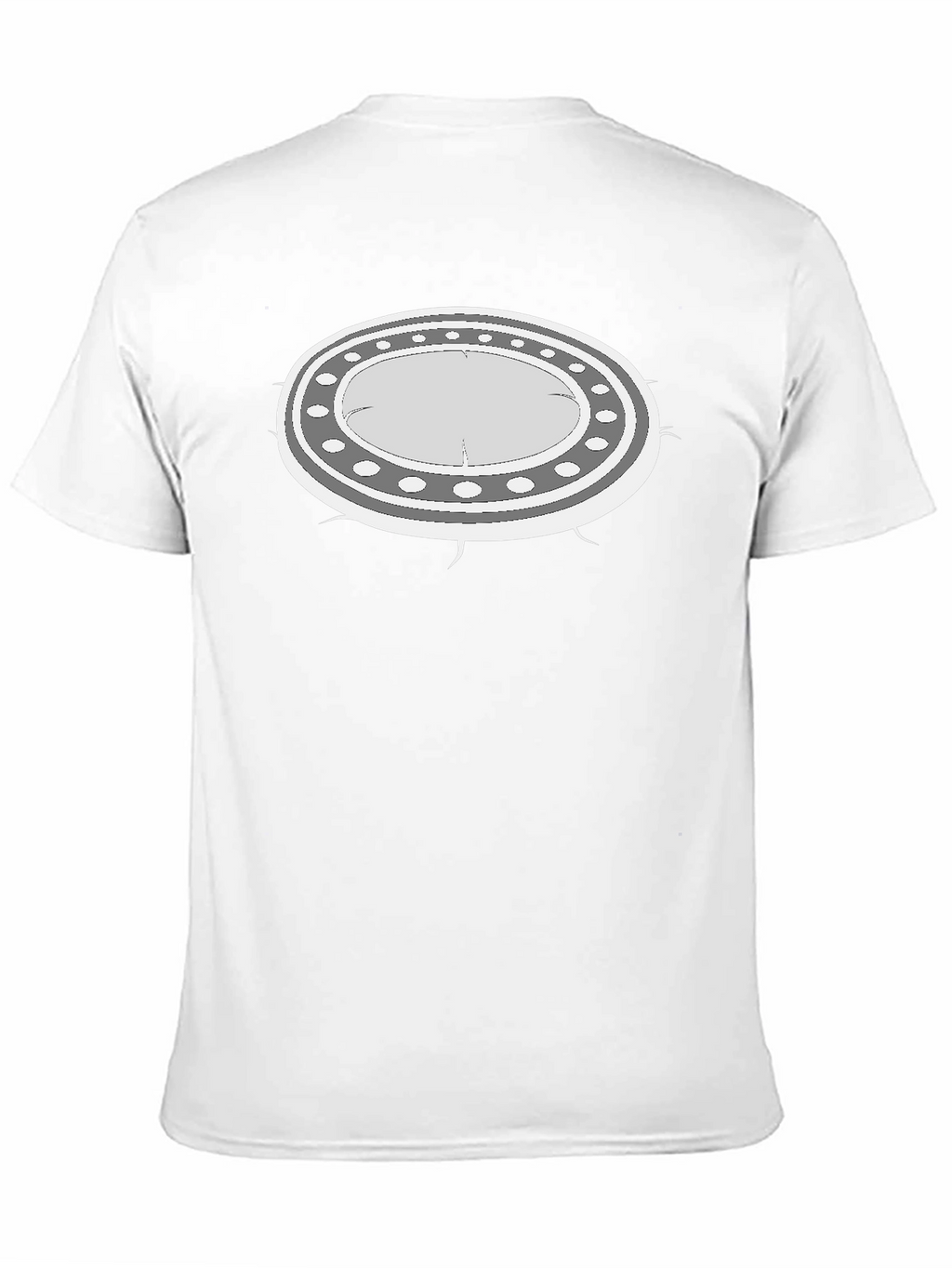 UFO Graphic Black T-Shirt - Unique Alien Design