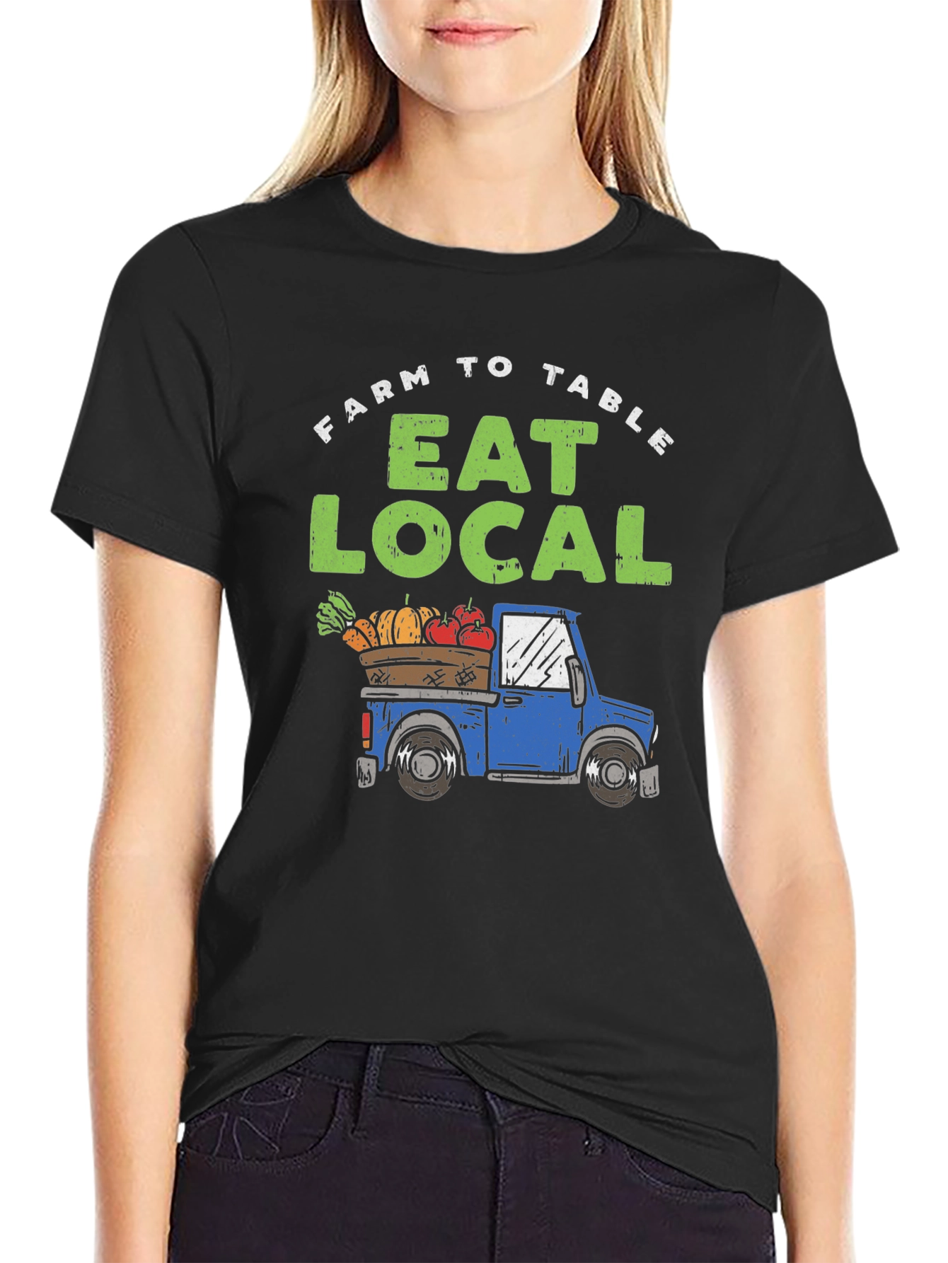 Farm to Table Eat Local T-Shirt