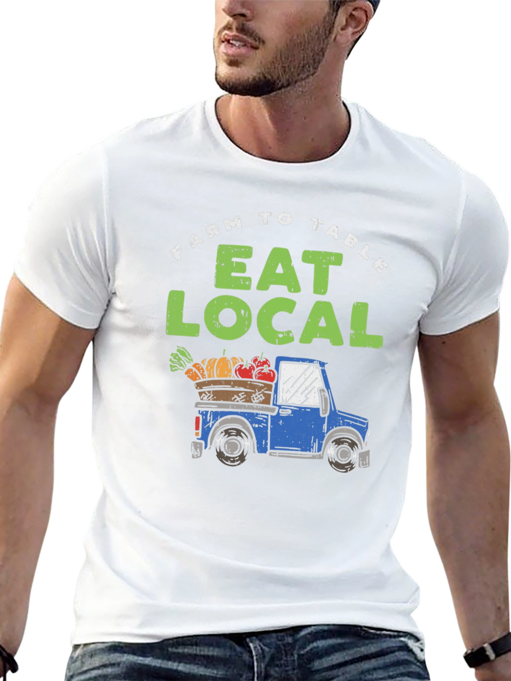 Farm to Table Eat Local T-Shirt
