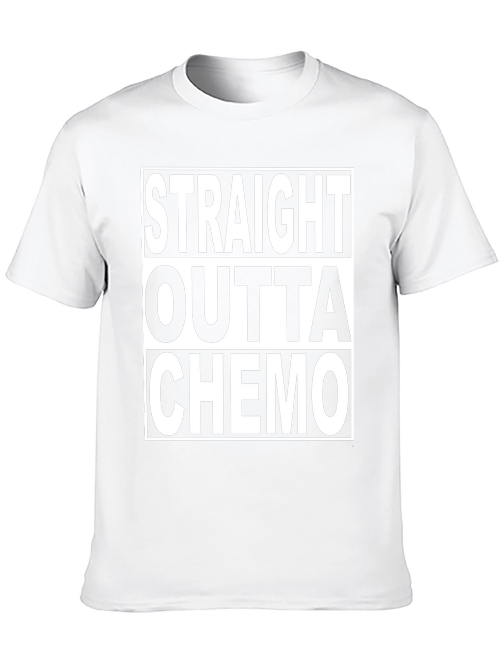 Straight Outta Chemo Graphic T-Shirt - Black