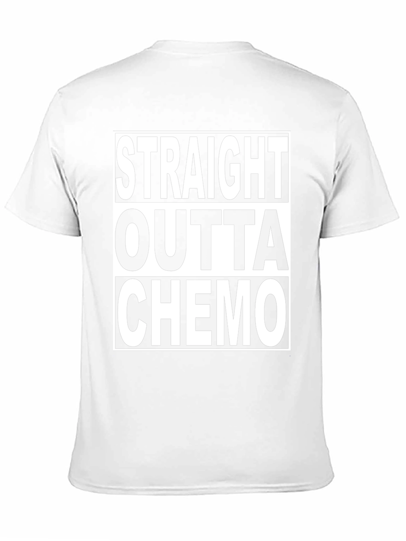 Straight Outta Chemo Graphic T-Shirt - Black