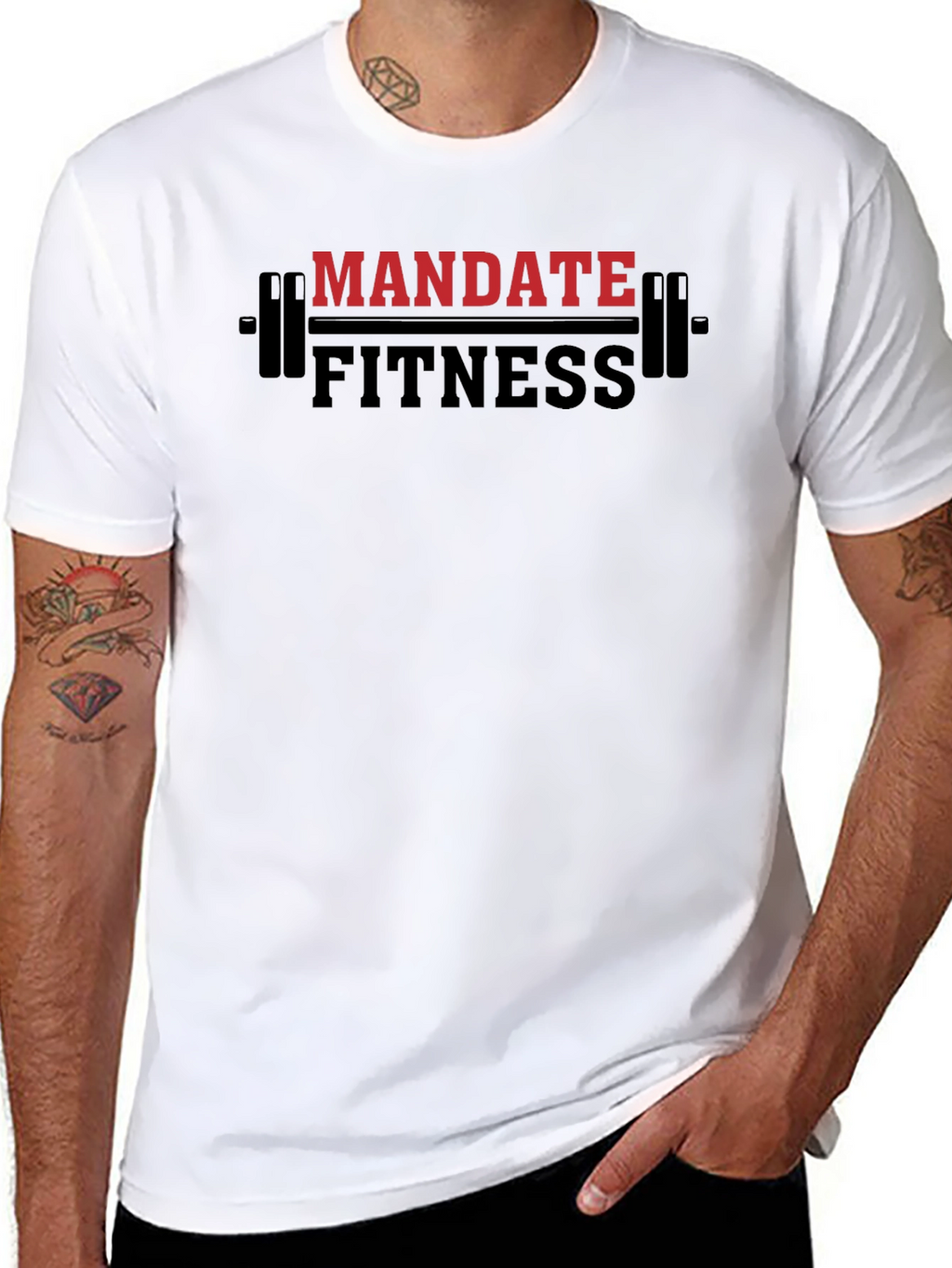 Mandate Fitness Black T-Shirt