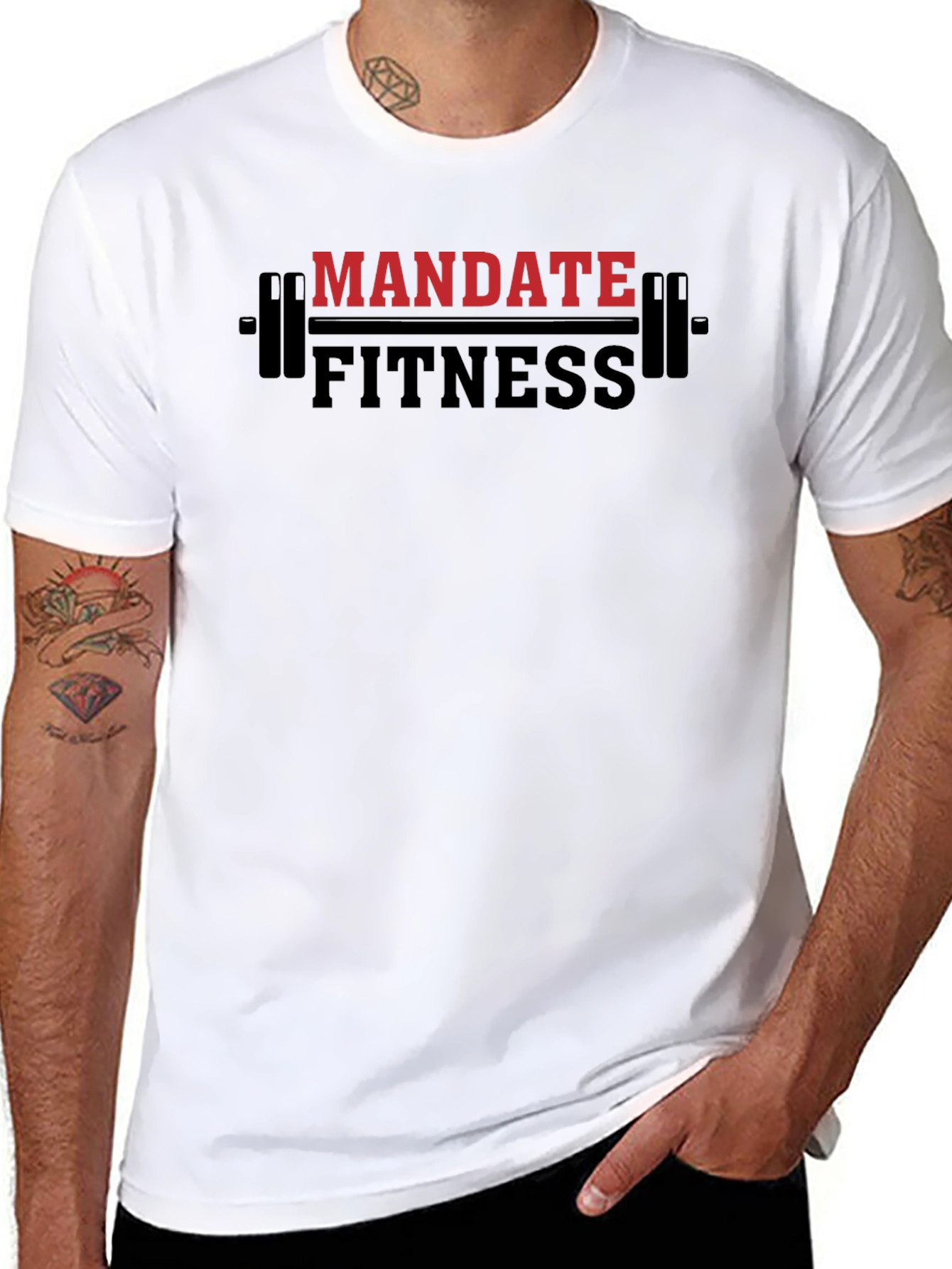 Mandate Fitness Black T-Shirt