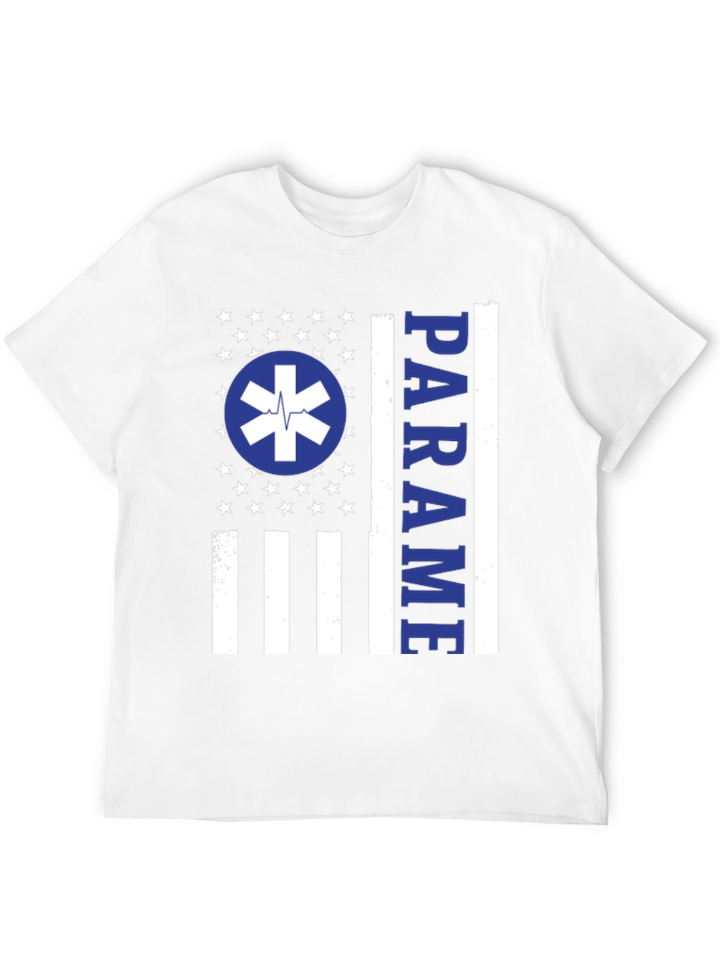 Paramedic American Flag T-Shirt - EMS Support