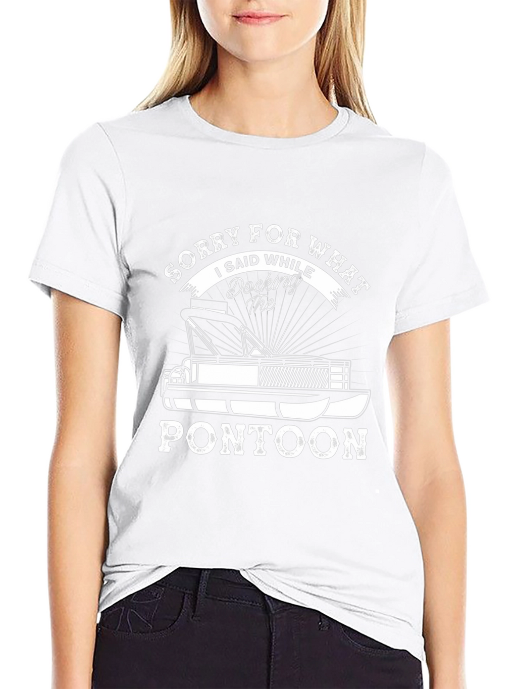 Pontoon Docking Apology T-Shirt
