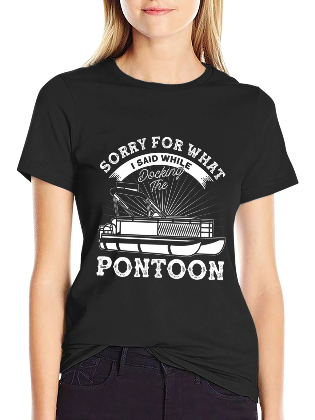 Pontoon Docking Apology T-Shirt