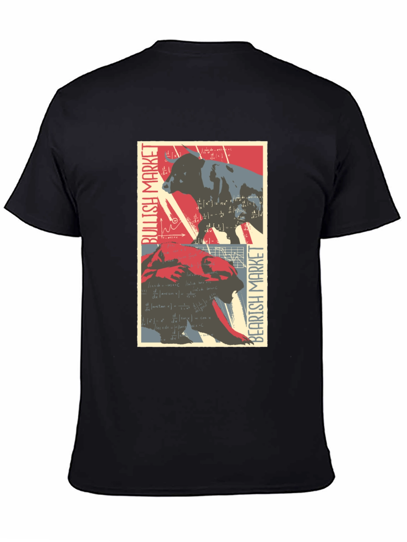 Bull & Bear Market T-Shirt - Stock Market Tee