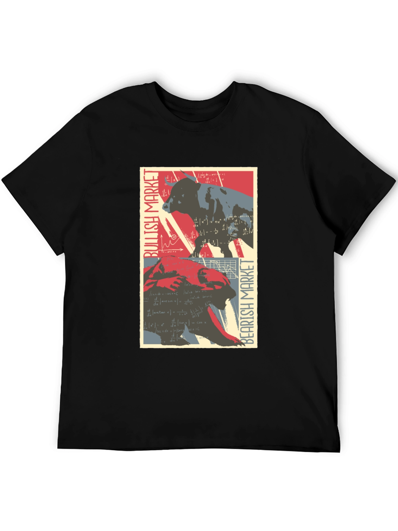 Bull & Bear Market T-Shirt - Stock Market Tee