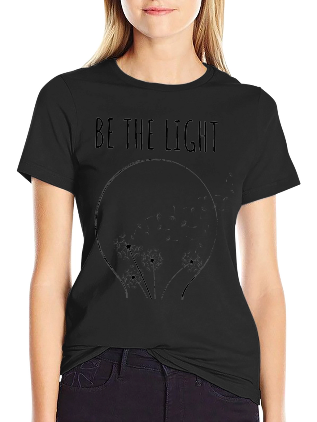 Be the Light T-Shirt - Inspirational Graphic Tee