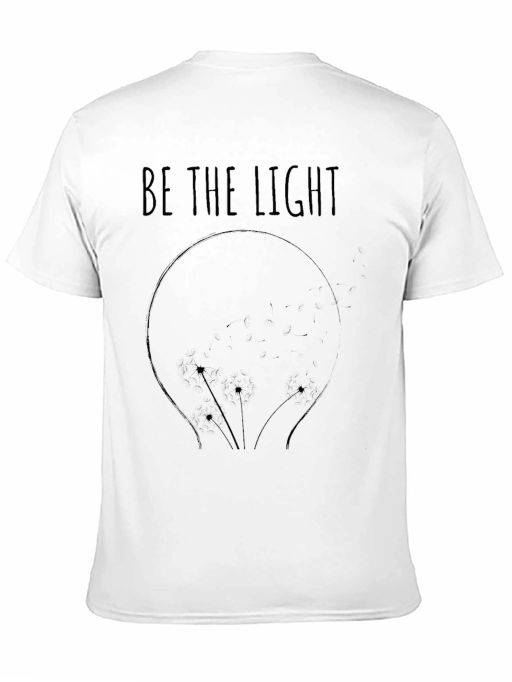 Be the Light T-Shirt - Inspirational Graphic Tee