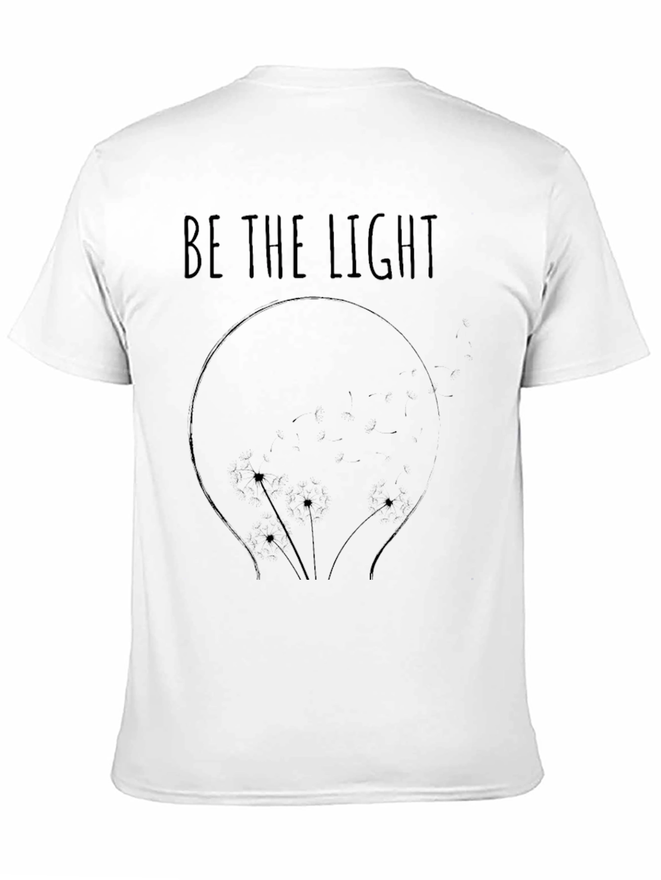 Be the Light T-Shirt - Inspirational Graphic Tee