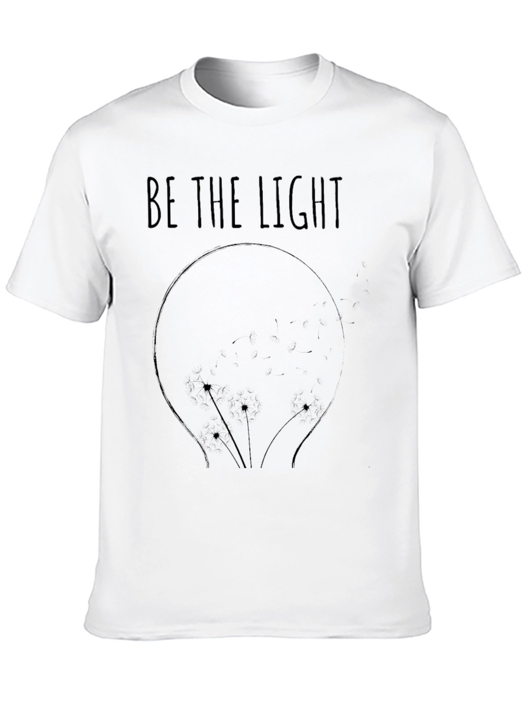 Be the Light T-Shirt - Inspirational Graphic Tee