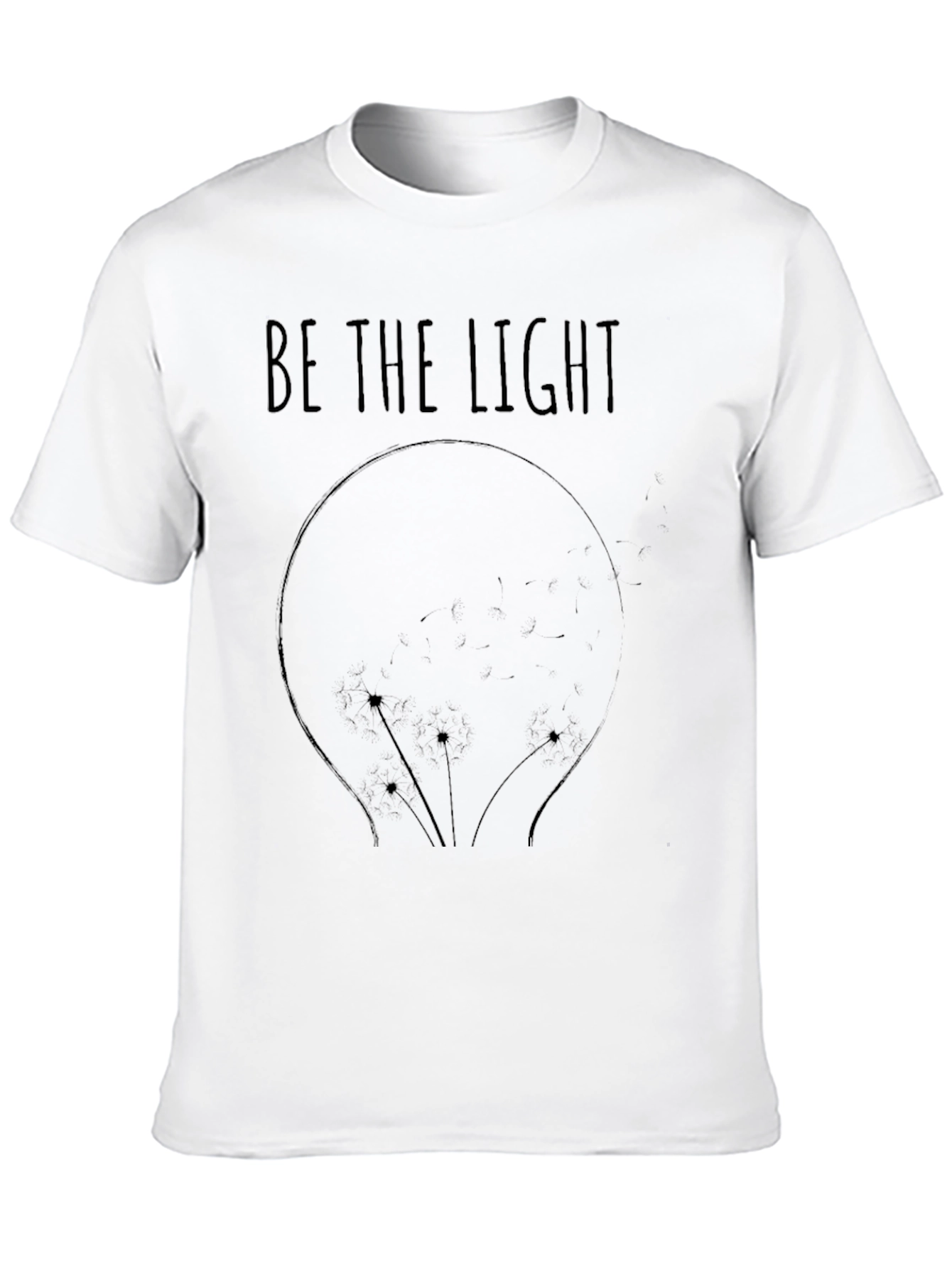 Be the Light T-Shirt - Inspirational Graphic Tee
