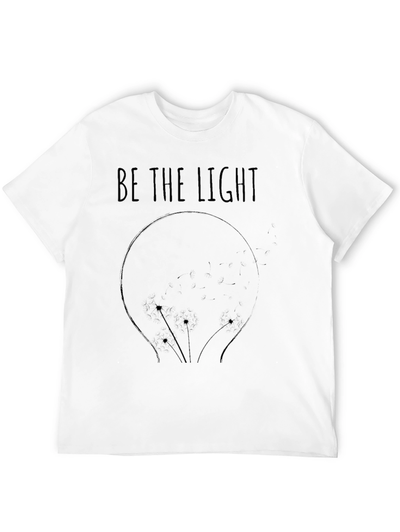 Be the Light T-Shirt - Inspirational Graphic Tee