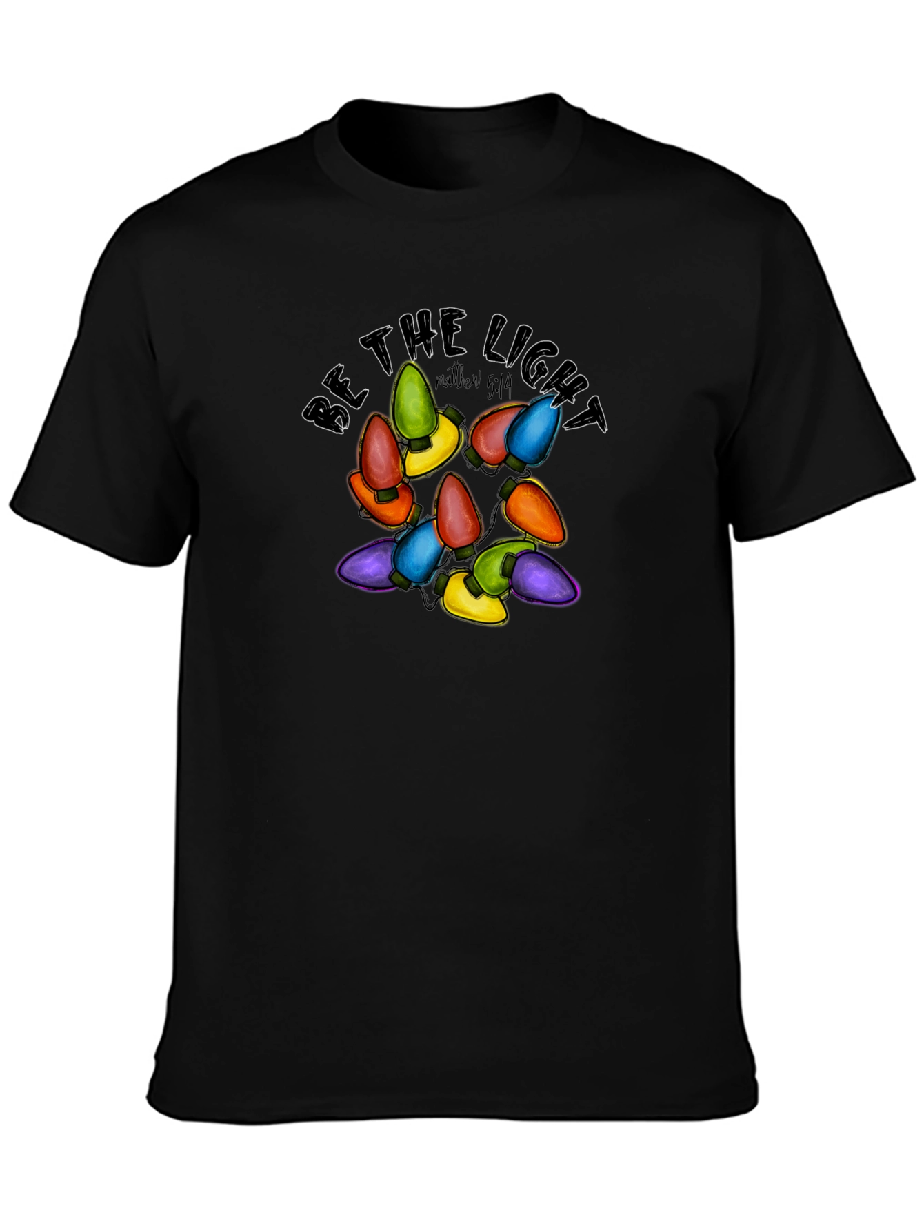 Be The Light Matthew 5:14 Graphic Tee