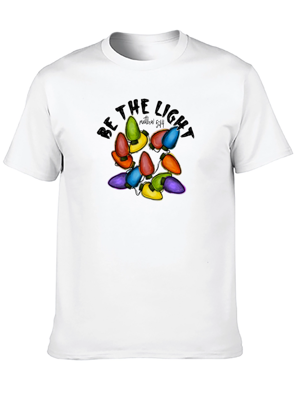 Be The Light Matthew 5:14 Graphic Tee