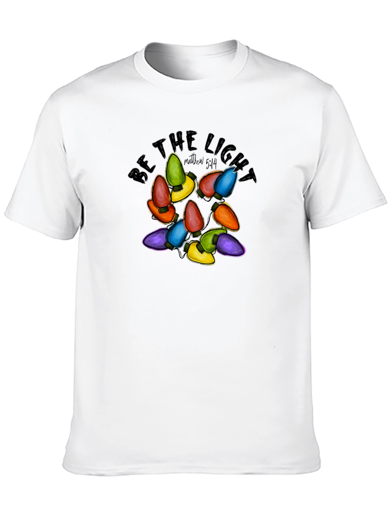 Be The Light Matthew 5:14 Graphic Tee