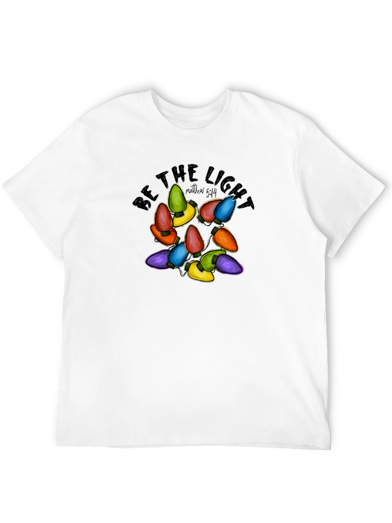 Be The Light Matthew 5:14 Graphic Tee