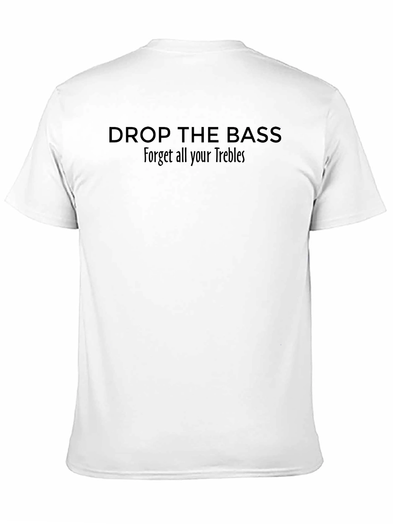 Drop the Bass Graphic Tee - Music Lover T-Shirt