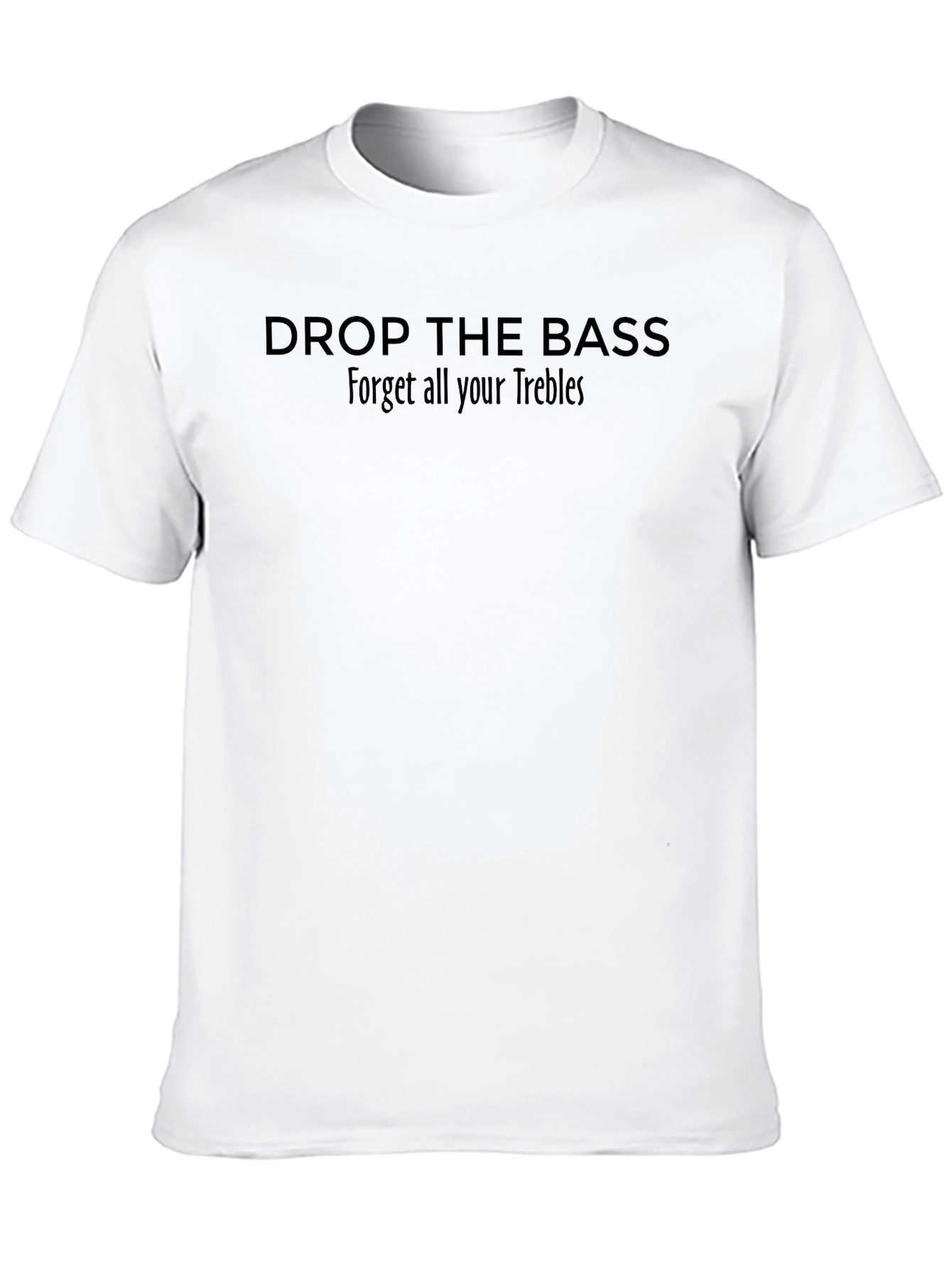 Drop the Bass Graphic Tee - Music Lover T-Shirt