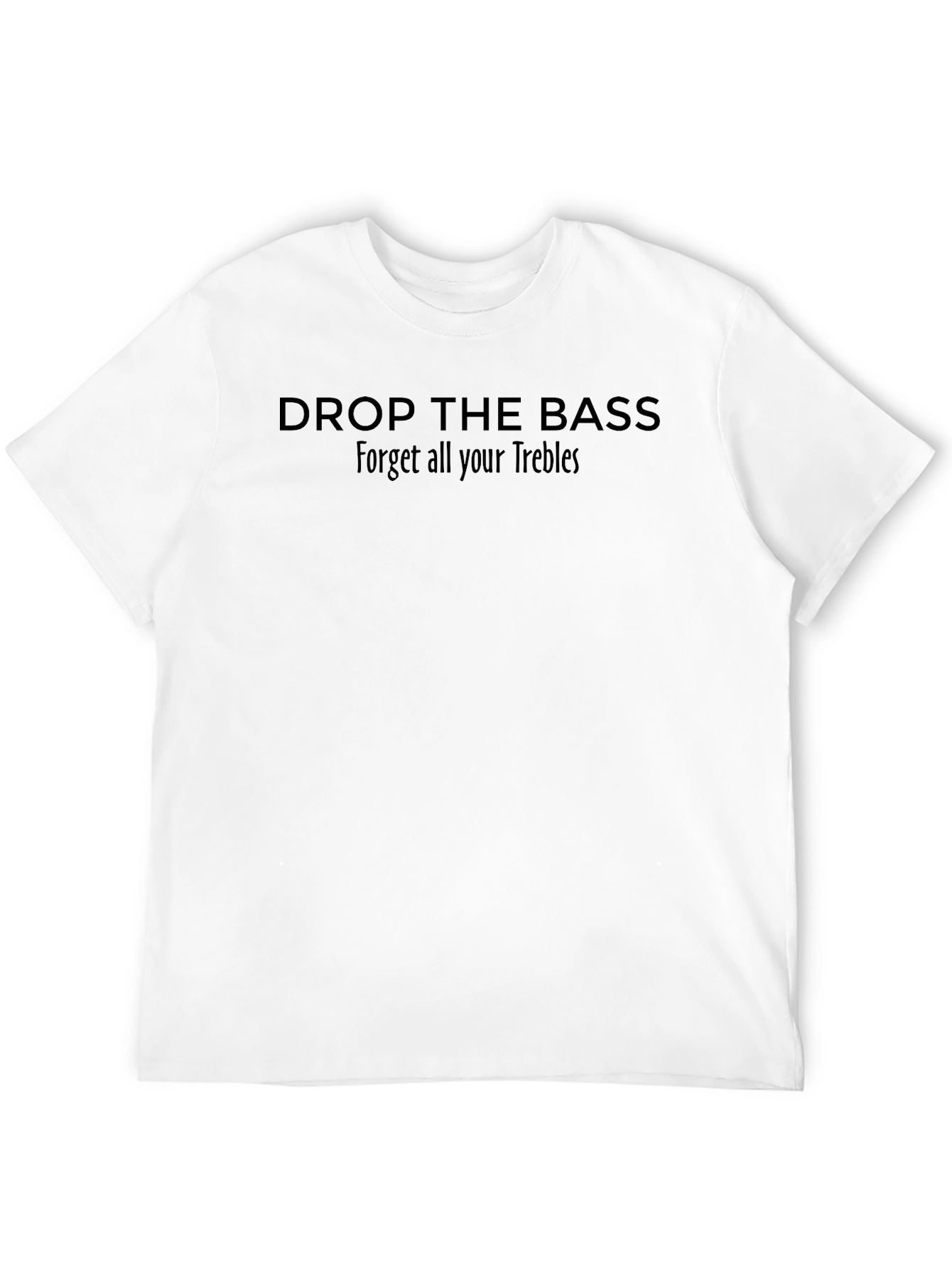 Drop the Bass Graphic Tee - Music Lover T-Shirt