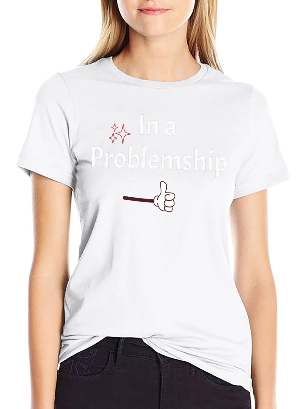 In A Problemship Graphic T-Shirt